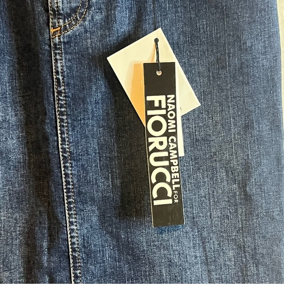 Naomi Campbell for Fiorucci. Size 42 Denim pencil skirt midi NWT's - Picture 8 of 9